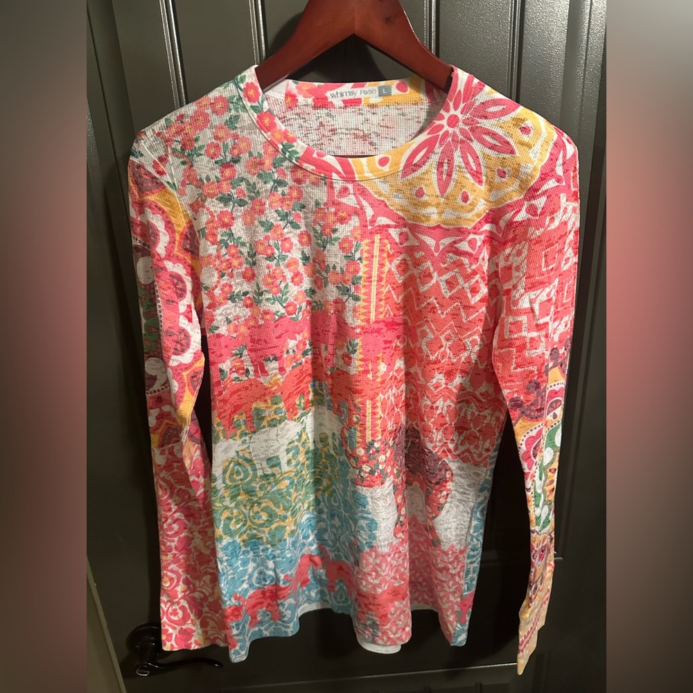 Whimsy Rose Baby Waffle Thermal